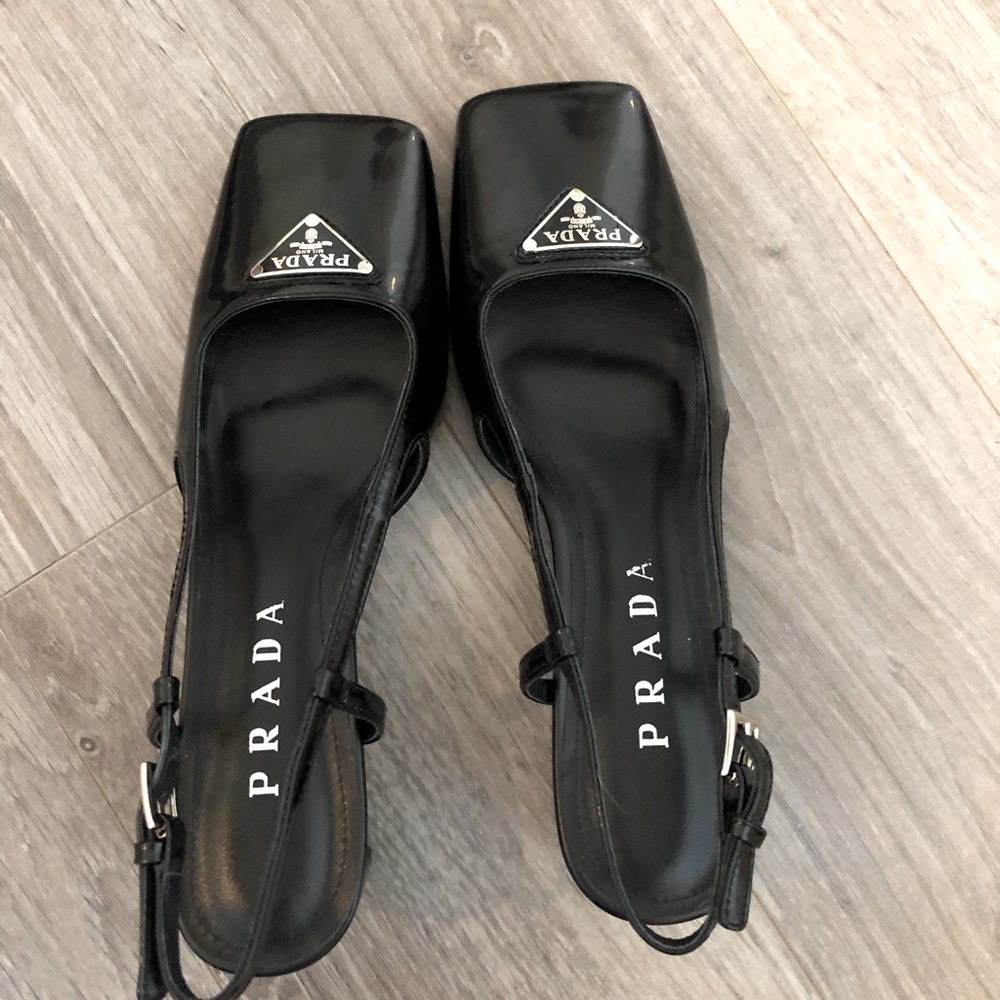 Prada sling backs